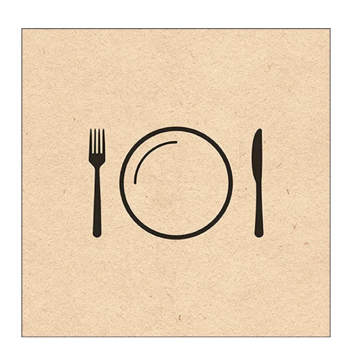 Ambiente Papierservietten Recycled Mahlzeit, Nice Dinner,33x33cm