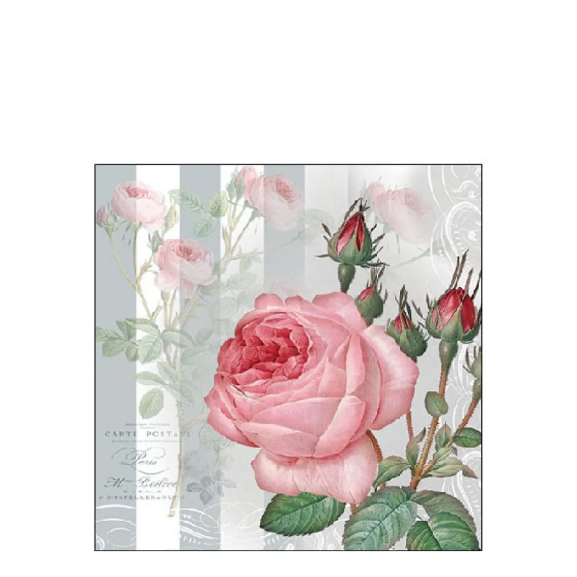Ambiente Papierservietten Rosen Yara, 25x25cm