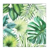Ambiente Papierservietten Tropische Pflanzen, Tropical Leaves, 33x33cm