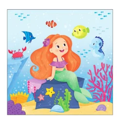 Ambiente Papierservietten Kinder Meerjungfrau, Mermaid, Lunch 33x33cm
