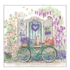 Ambiente Papierservietten Fahrrad, Bike with basket, 33x33cm