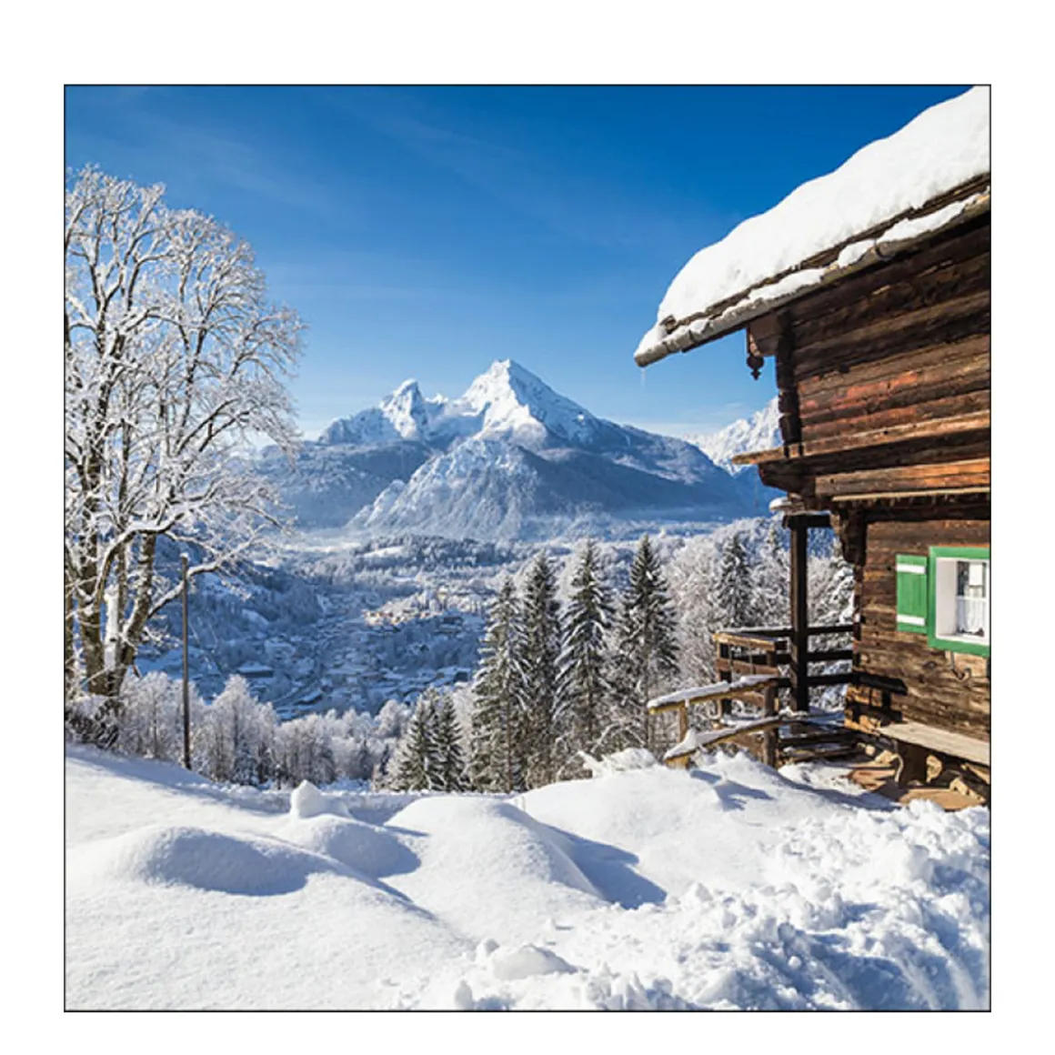 Ambiente Servietten Berghütte Mountain Lunch 33x33cm