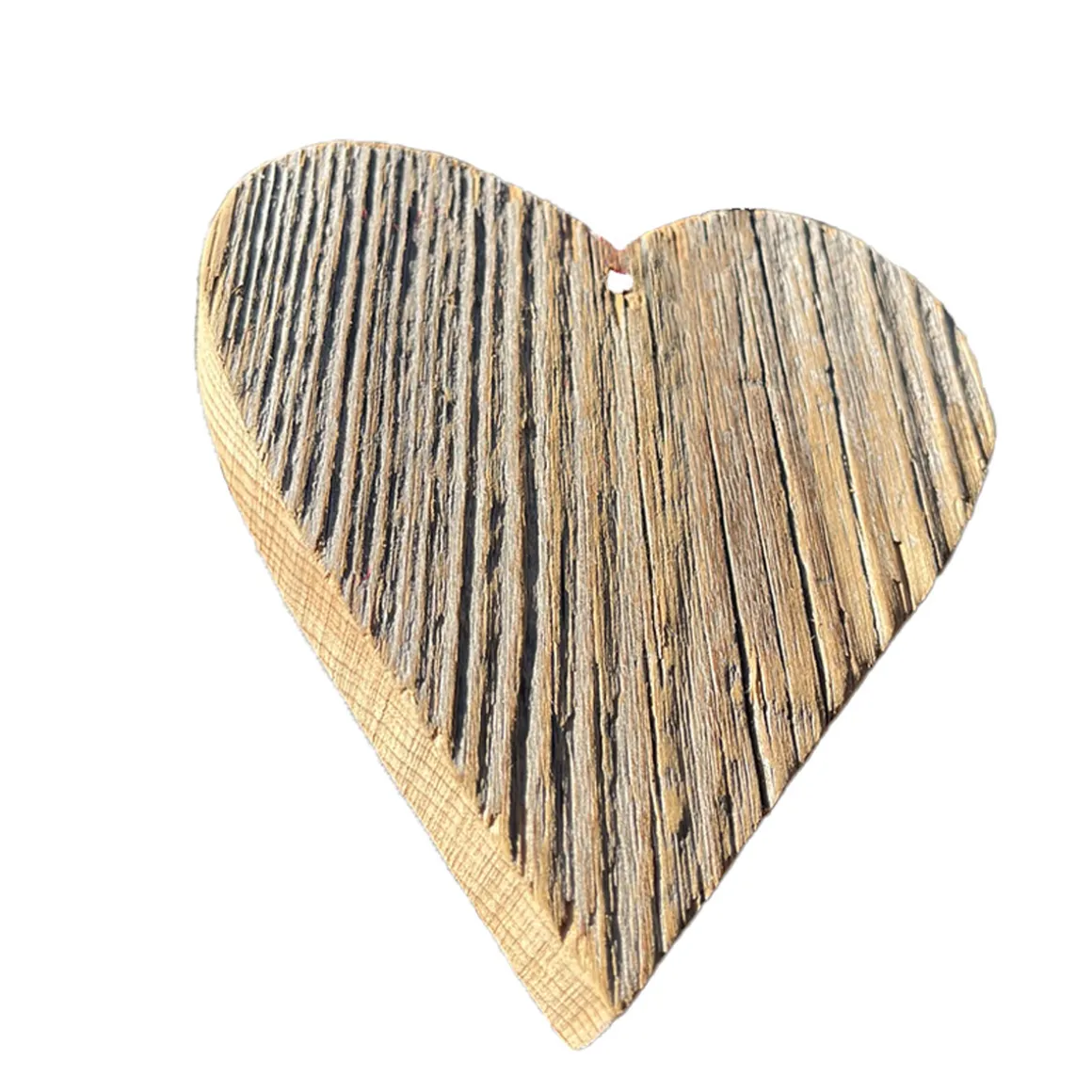 Deko Herz Naturholz, Holzherz, 14x15cm, zum Hängen oder Legen