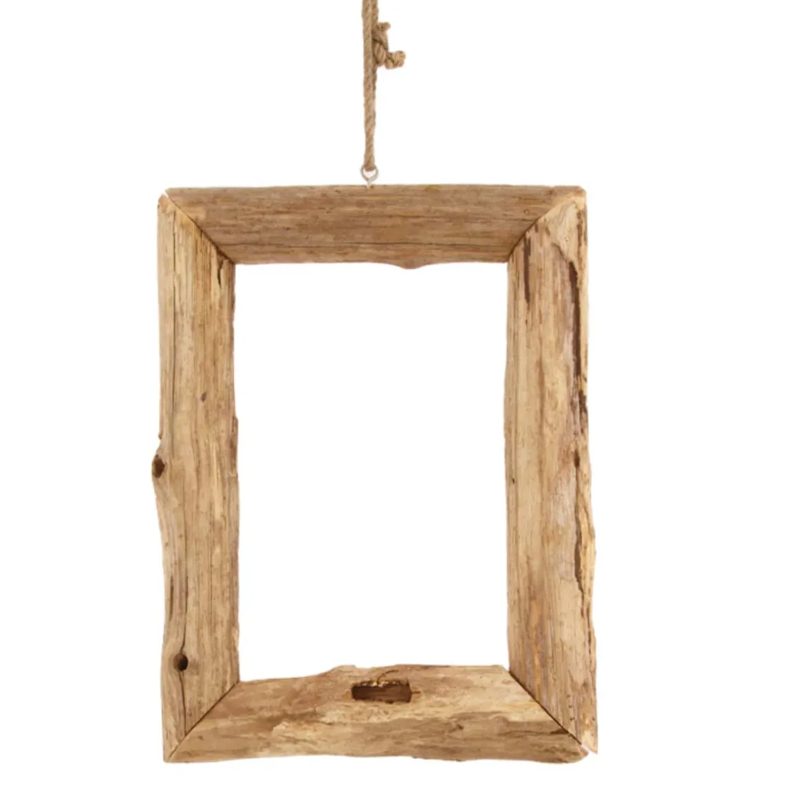 Deko Holzrahmen natur, Naturrahmen mit Juteseil, 38x28cm, DIJK Natural Collections