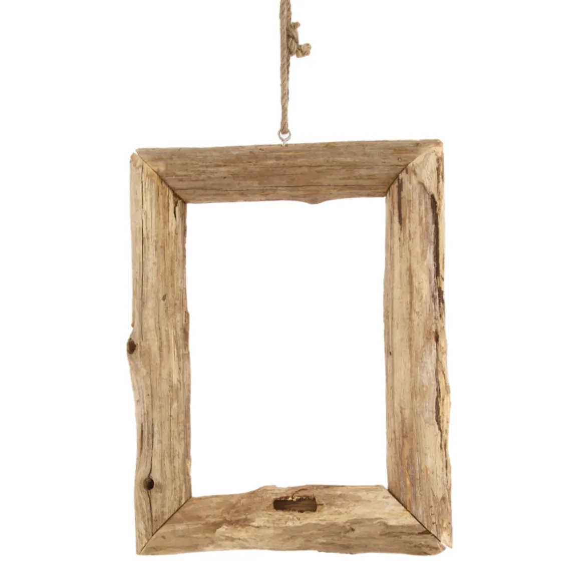 Deko Holzrahmen natur, Naturrahmen mit Juteseil, 38x28cm, DIJK Natural Collections