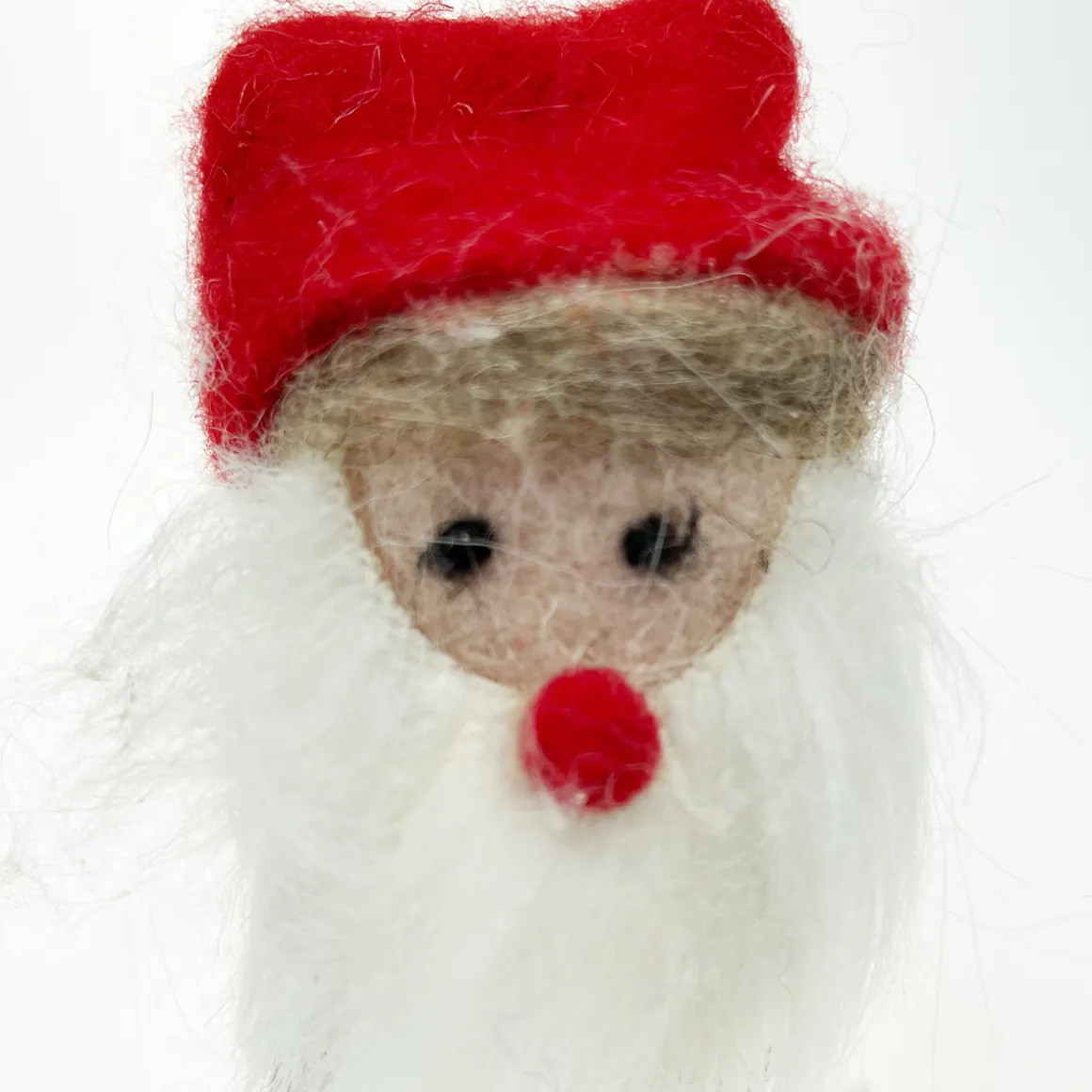 Deko Holzwichtel, Wichtel Nikolaus aus Naturholz, 12cm