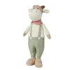 Deko Kuh, Plüschkuh mit grüner Hose, 43cm