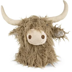 Deko Plüschtier, Schottisches Hochlandrind, Wandhalter Kopf, 25cm, Mars & More