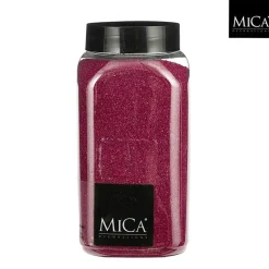 Deko Sand fuchsia, 0,5mm, 650ml, Mica Decorations