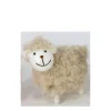 Deko Schaf, Plüschschaf beige, 11cm, Wolle
