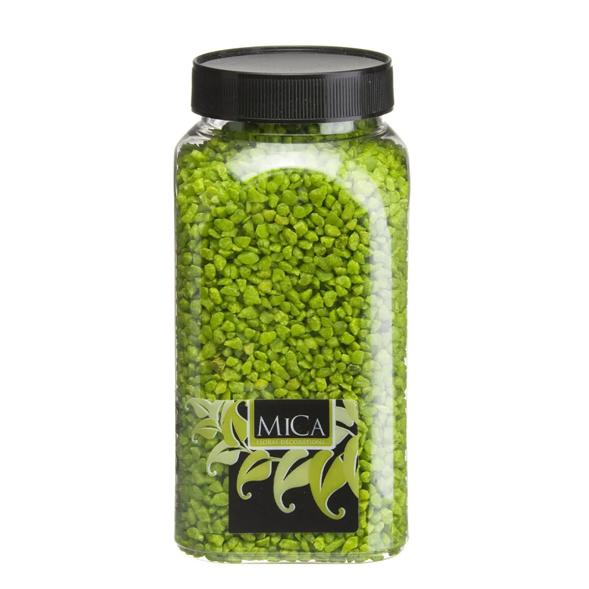 Deko Steine, hellgrün, Granulat, 650ml, Mica Decorations