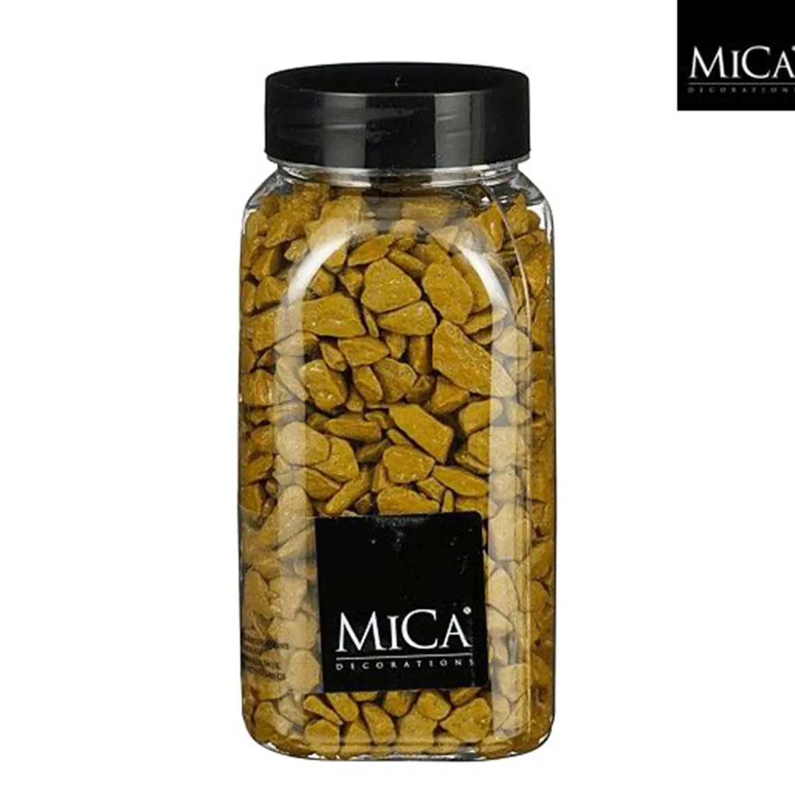 Deko Steine Marbles hellbraun, 9-13mm, 650ml, Mica Decorations