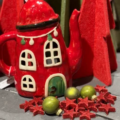 Deko Streu Sterne Glitzer rot, 108 Stück/Box