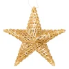 Deko Strohstern Weihnachten, Christbaumschmuck aus Strohfasern, 30cm, Halbach