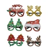 Deko Weihnachtsbrille Fun, lustige Brillen mit Weihnachtsmotiv, Partybrille