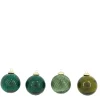 Deko Weihnachtskugeln aus Glas grün, Ø8cm, DIJK Natural Collections