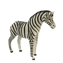 Deko Zebra aus Jute, Zebra Maidaan stehend, 40cm