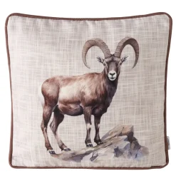 Deko Kissen Steinbock Poldie, 45x45cm, Boltze Home Collections