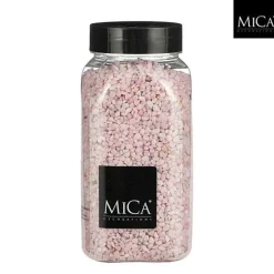 Deko Steine Granulat rosa, 2-3mm, 650ml, Mica Decorations