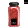 Deko Steine Granulat rot, 2-3mm, 650ml, Mica Decorations