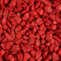 Deko Steine Marbles rot, 9-13mm, 650ml, Mica Decorations
