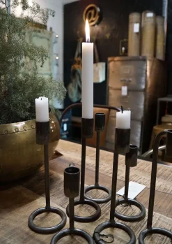 Eisen Kerzenständer Sam, 22cm, Trademark Living