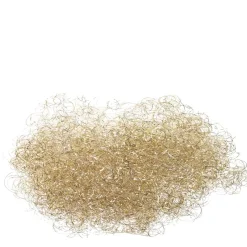 Engelshaar gelockt champagner, Lametta gelockt, 15gr Beutel