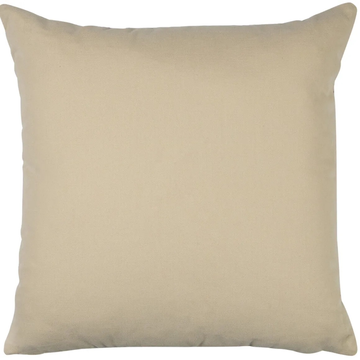 Gobelin Kissen Hirsch, Winterhirsch, roter Rand, 45x45cm, Mars & More