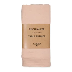 Halbach Tischläufer blush rose, Baumwoll-Optik, 44cmx160cm