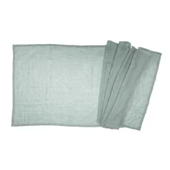 Halbach Tischläufer sage green, Baumwoll-Optik, 44cmx160cm