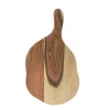 Holzbrett Akazie, mit Griff, 35x20cm