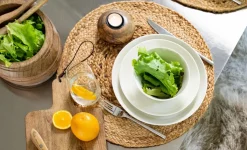 Holzschüssel rund, Schüssel aus Mangoholz, 15x9cm, Mars & More