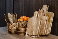 Holzschüssel rund, Schüssel aus Mangoholz, 20x9cm, Mars & More