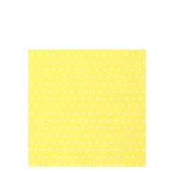 Home Fashion Papierservietten Dots, Punkte gelb, 25x25cm