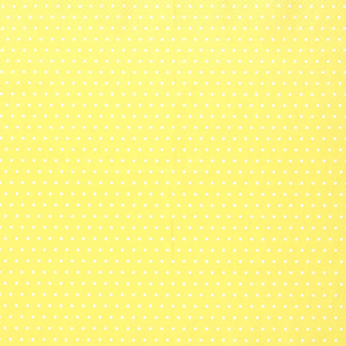 Home Fashion Papierservietten Dots, Punkte gelb, 25x25cm