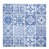 Home Fashion Papierservietten blau-weißes Fliesenmuster, Tiles, 33x33cm
