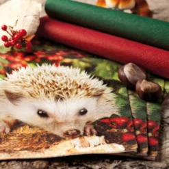 Home Fashion Papierservietten Igel Barnie, 33x33cm