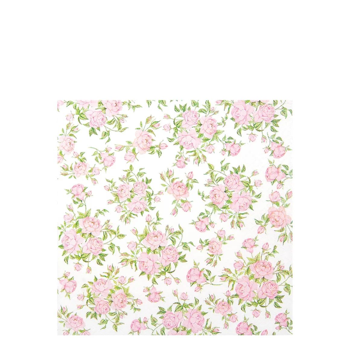 Home Fashion Papierservietten Rosen, kleine rosa Rosenblüten, 25x25cm