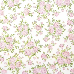 Home Fashion Papierservietten Rosen, kleine rosa Rosenblüten, 25x25cm