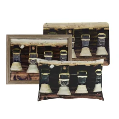 Kanevas Kissen Kuhglocken, Alpenglocken, 40x60cm, Mars & More