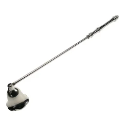 Kerzenlöscher mit Gelenk, silber, Metall, 31cm