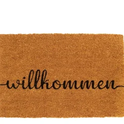 Kokos Fußmatte Willkommen, 38x58cm, DIJK Natural Collections