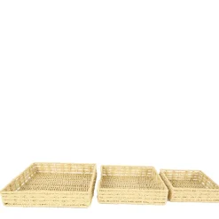 Korb Natur, geflochten quadrat, 20x20cm