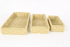 Korb Natur, geflochten rechteckig, 40x20cm