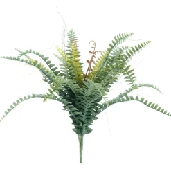 Kunstpflanze Farn, Schwertfarn, 48cm, Stecker