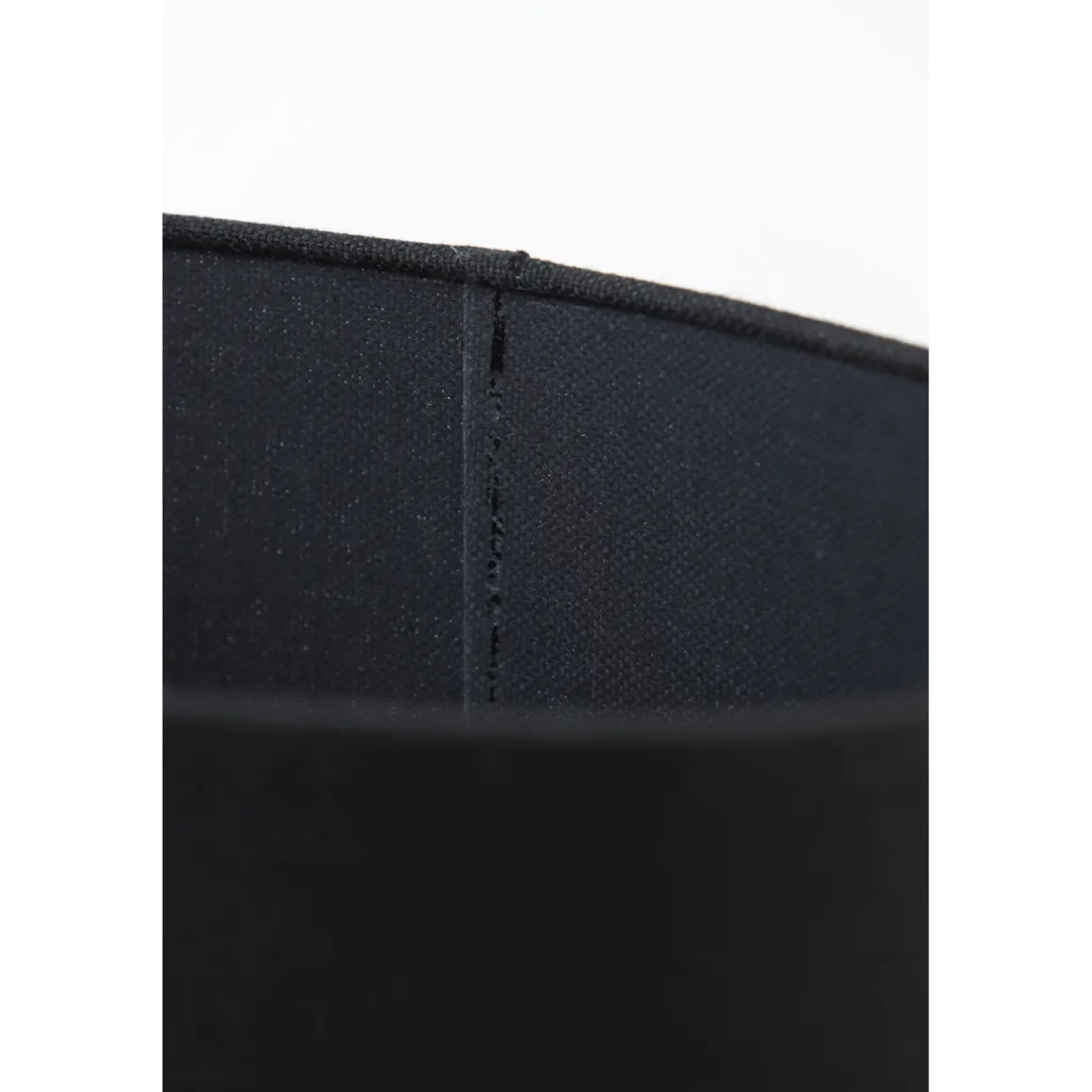 Lampenschirm Livigno schwarz, ovaler Lampenschirm Leinenoptik, Oval 58x24x32cm, Light & Living