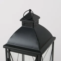 Laterne Florida, Metallaterne mit Metalldach, 30x110cm, Boltze Home Collections