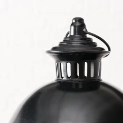 Laterne Melira, Holzlaterne mit großem Glasfenster, 26x61cm, Boltze Home Collections