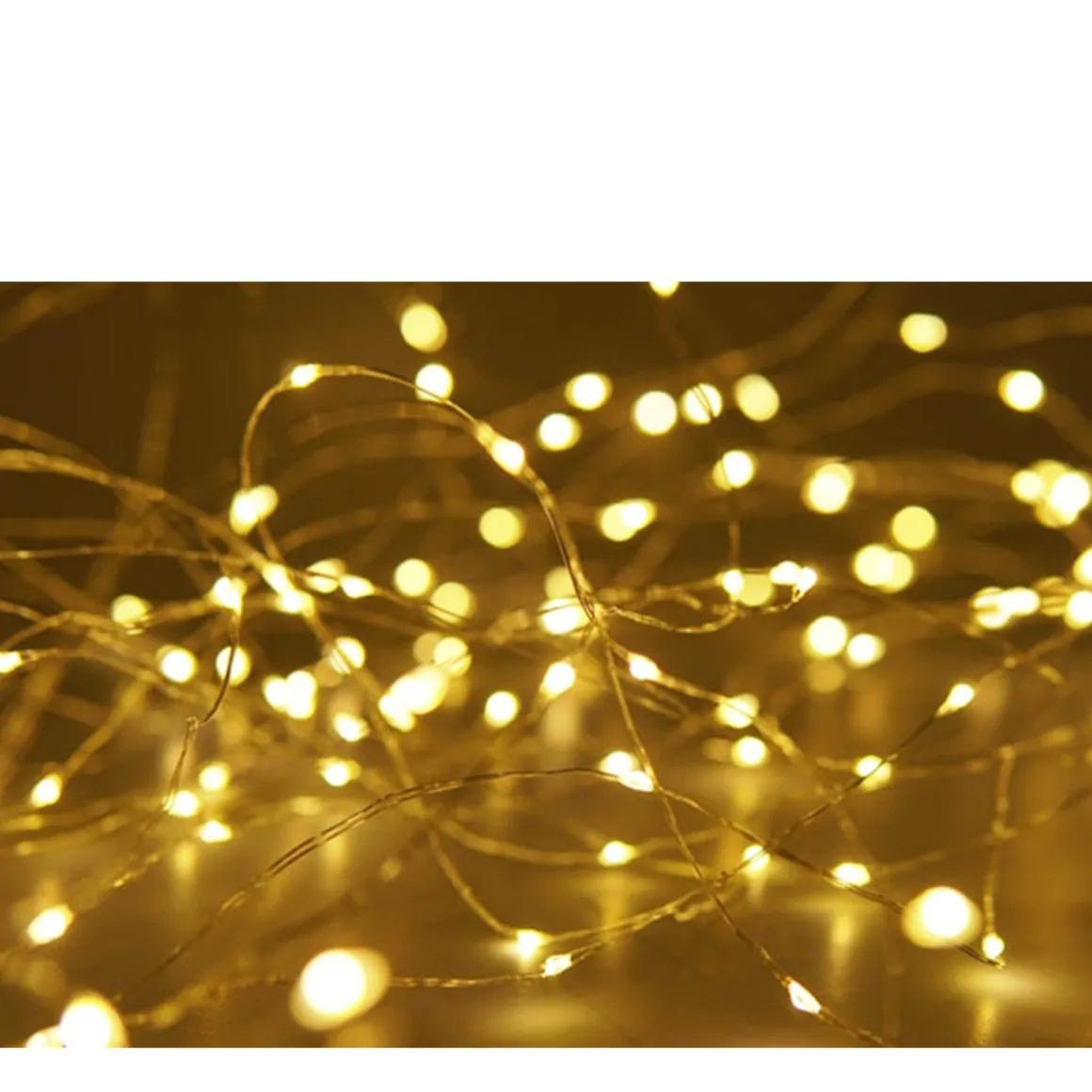 Lichterkette Lumiere, klassisch warm, 30 LED, Batteriebetrieb, Timerfunktion, 290cm