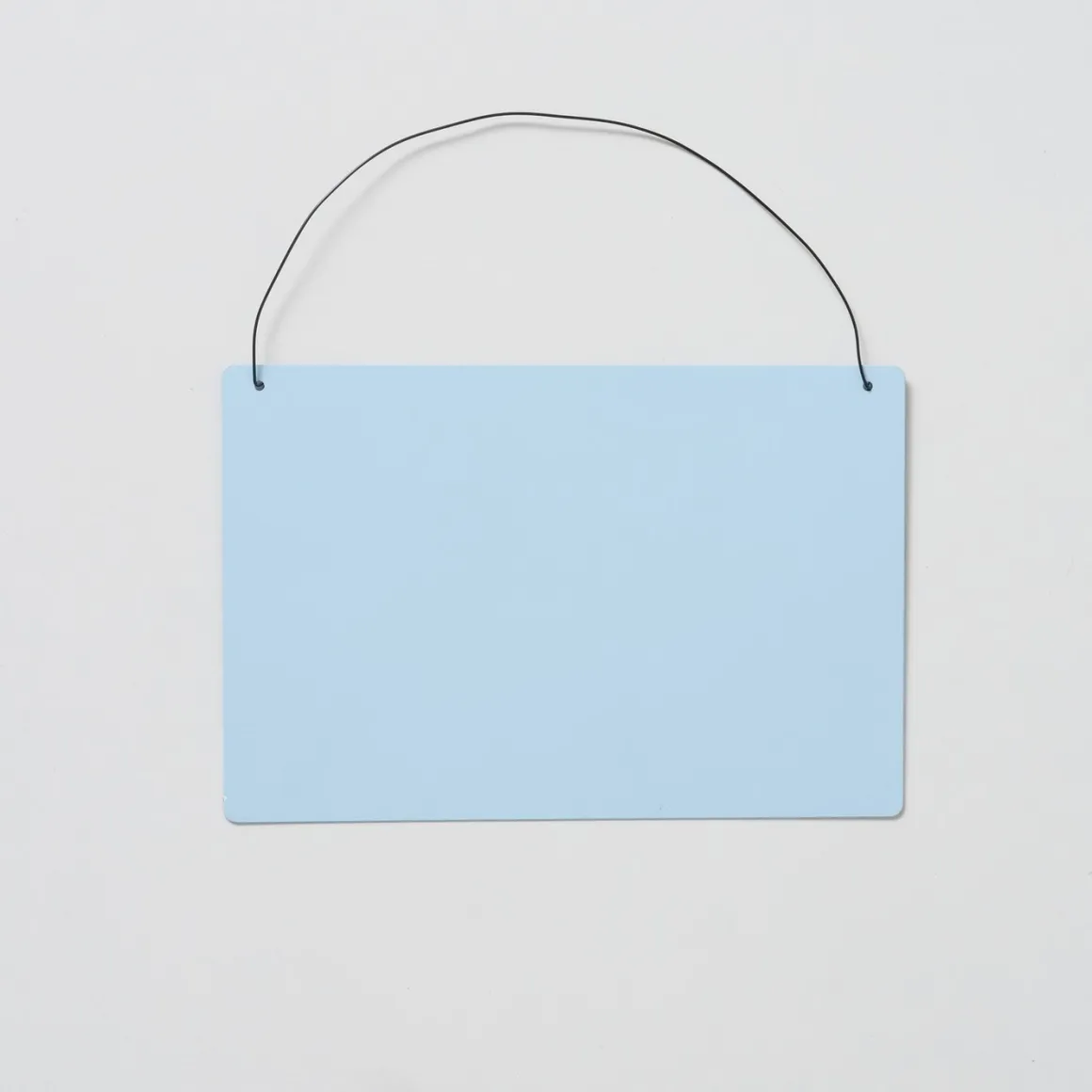 Metallschild mit Spruch: Hotel Mamma, Schild Capri blau, Hänger, Boltze Home Collections